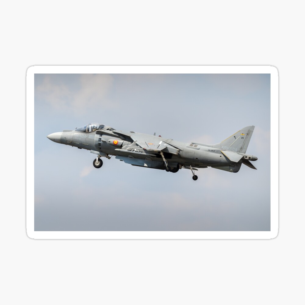 Av-8B Harrier Jump Jet Art Board Print For Sale By Jakubz | Redbubble