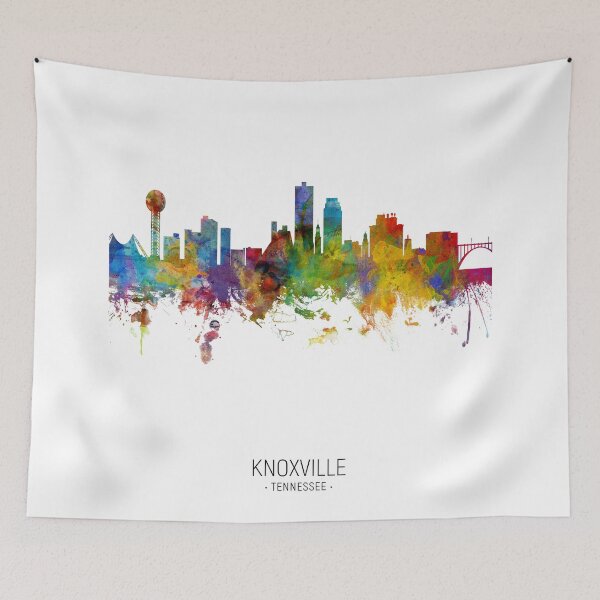 Item preview, Knoxville Tennessee Skyline designed and sold by ArtPrints.