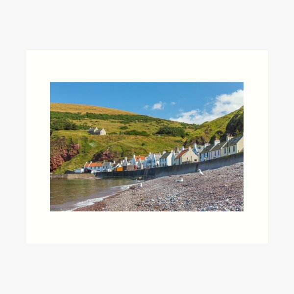 Pennan - The Local Hero Village Art Print