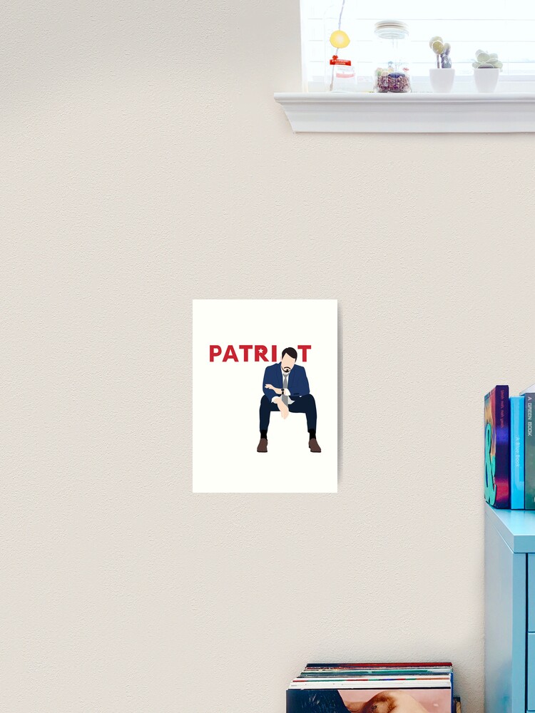 Patriot Amazon Prime Tv Show Art Print By Allyyccia Redbubble