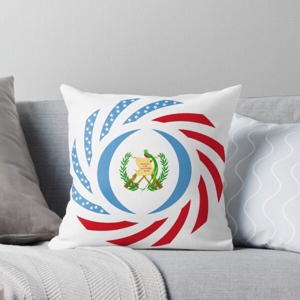 Item preview, Guatemalan American Multinational Patriot Flag Series designed and sold by Carbon-Fibre Media.
