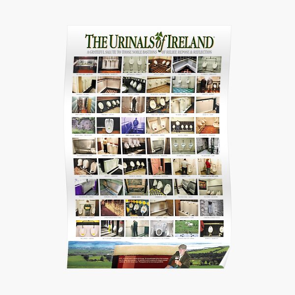 The Urinals of Ireland Poster Poster