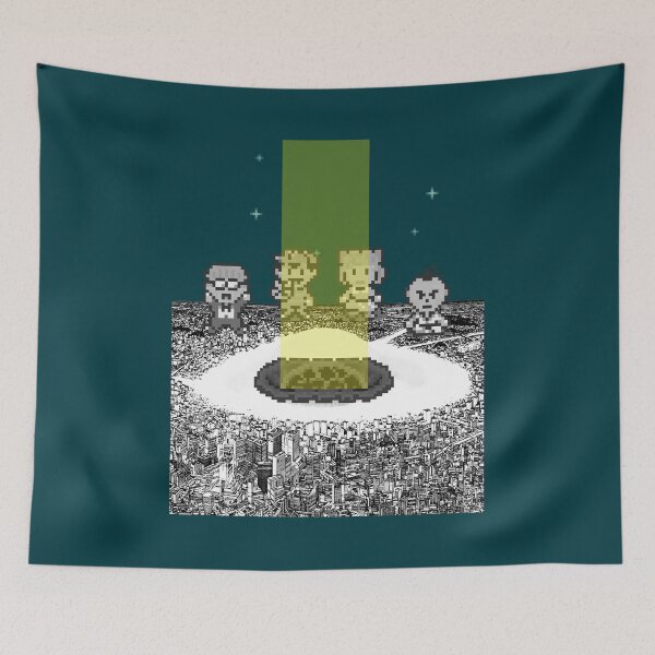 Item preview, AKIRA アキラ x EarthBound ギーグの逆襲 Mother 2 x Explosion x Beginnings designed and sold by wolfelectric.