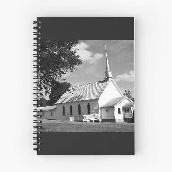 Item preview, Black & White Country Church designed and sold by Ken Bradford.