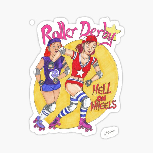 Item preview, Roller Derby designed and sold by DarkRubyMoon.