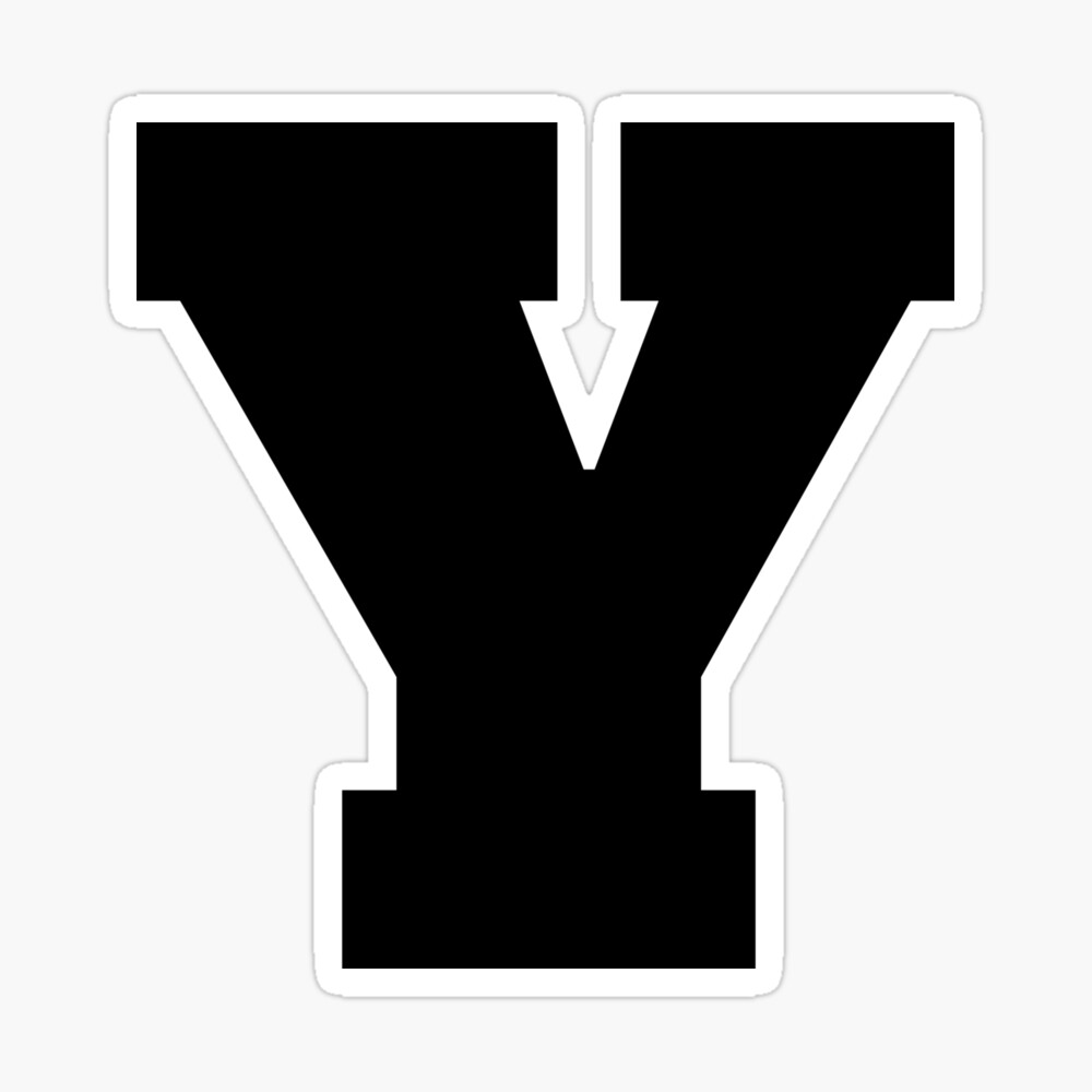 Alphabet Y (Uppercase letter y), Letter Y | Sticker