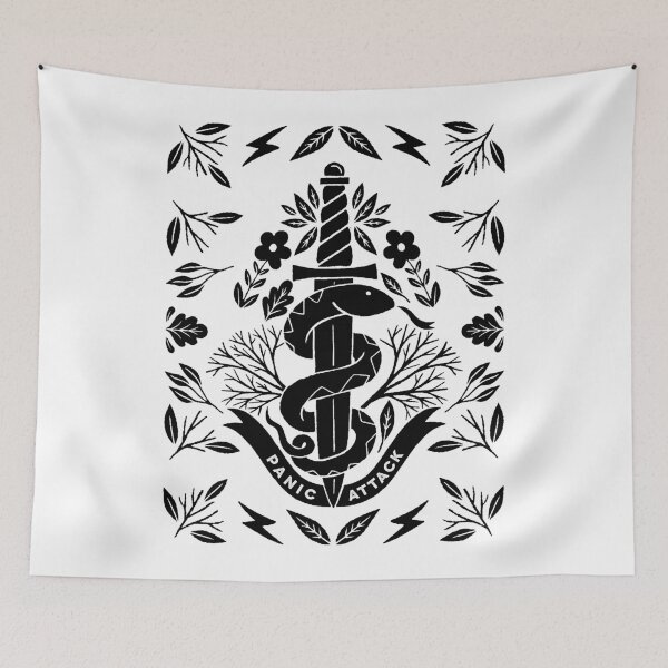 Item preview, panic attack snake & knife designed and sold by Matthew Taylor Wilson.