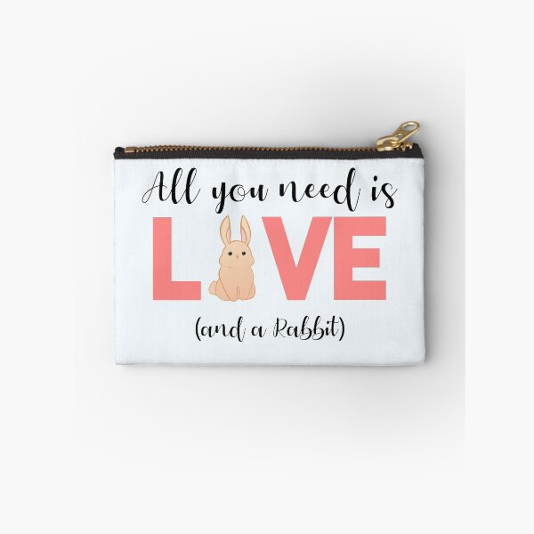 Item preview, All you need is love and a rabbit - bunny - rabbit mum - rabbit mom - gift - valentines - birthday designed and sold by JTBeginning-x.