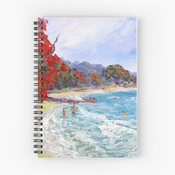 Item preview, Pohutukawa Beach designed and sold by HelenBlair.