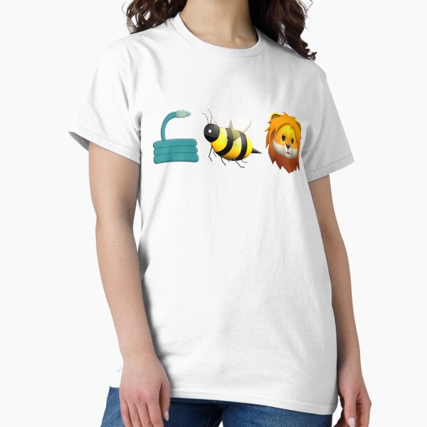 Artikel-Vorschau von Hose Biene Löwe Emoji T-Shirt, designt und verkauft von coolhiphoptees.