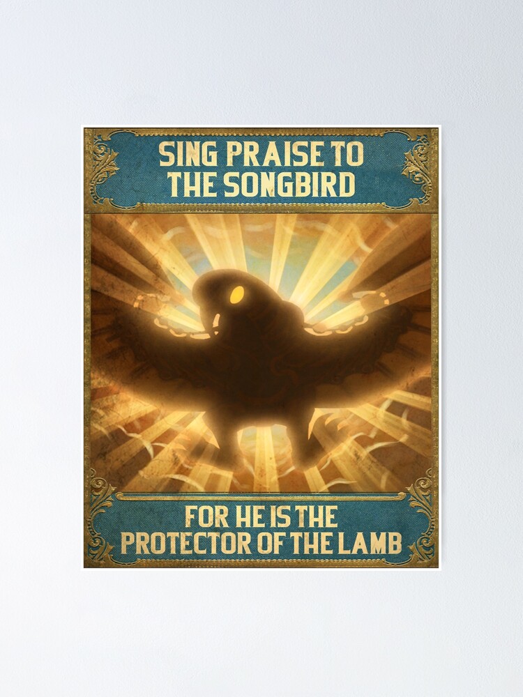 Bioshock Infinite Songbird Poster By Gruntcooker Redbubble