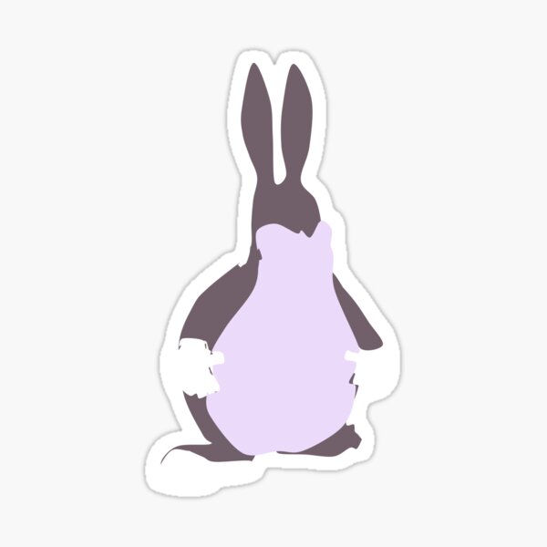 Big Chungus Sticker By Nofugazi Redbubble