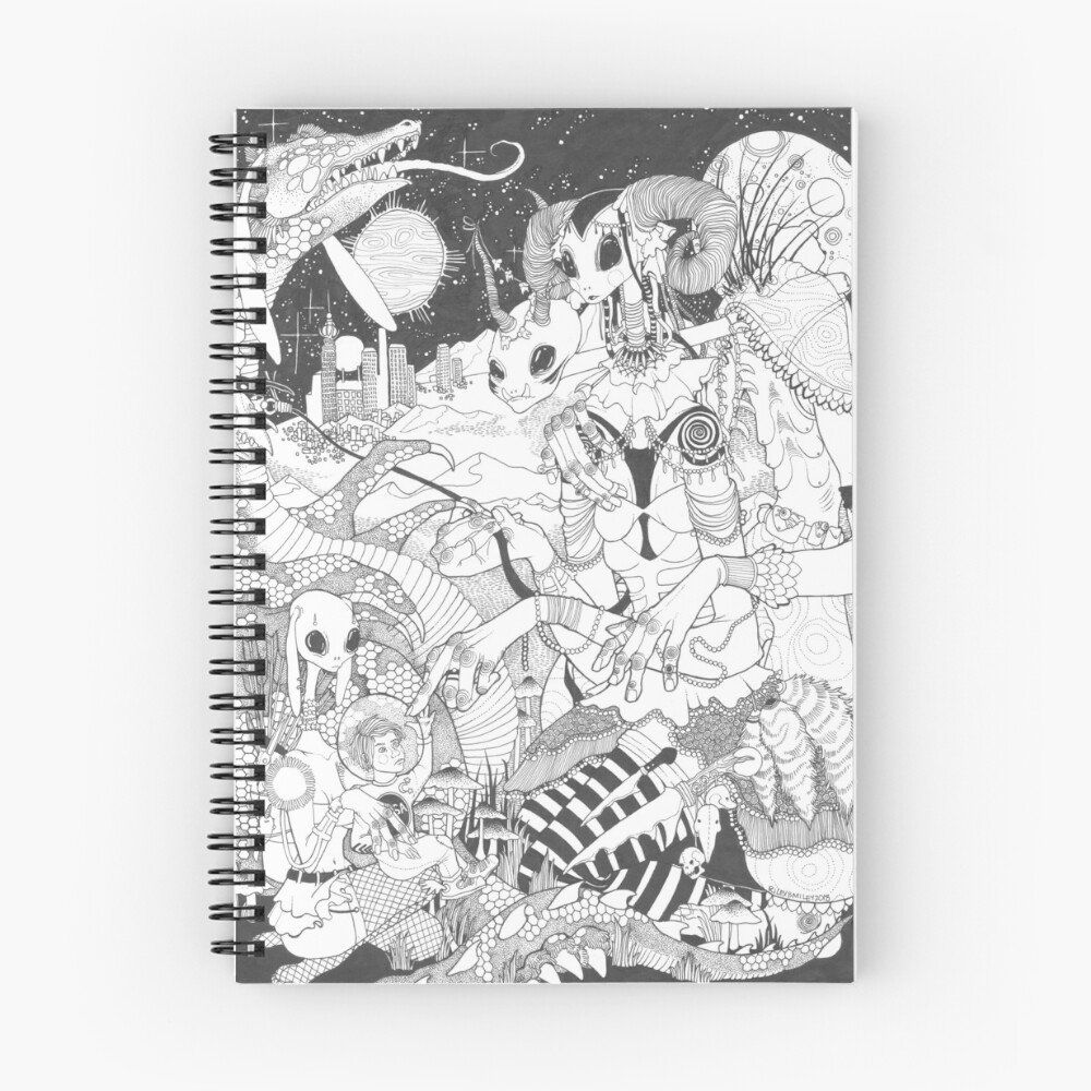 Item preview, Spiral Notebook designed and sold by RileySmileyArt.