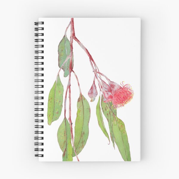 Item preview, Flowering Silver Princess Eucalyptus Branch - Watercolour designed and sold by Zoya Makarova.