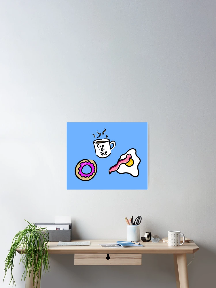 Thumbnail 2 of 3, Poster, Breakfast designed and sold by RustedSoldier.
