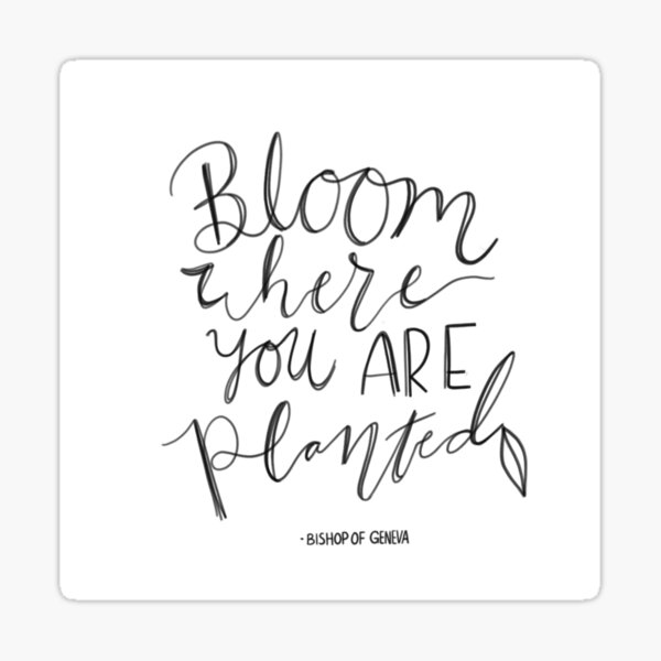 Bloom Sticker