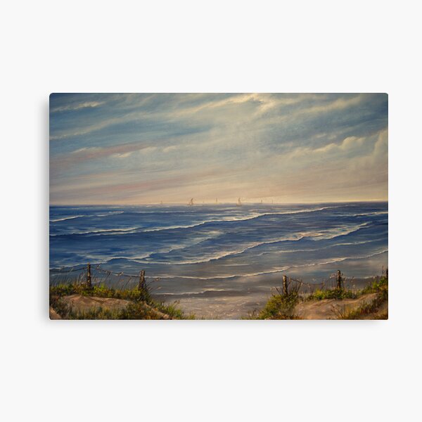 "Fanore Beach - County Clare" - oil painting Canvas Print