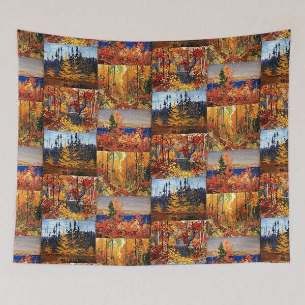 Item preview, Tom Thomson - Autumn Collage designed and sold by ArtExpression.
