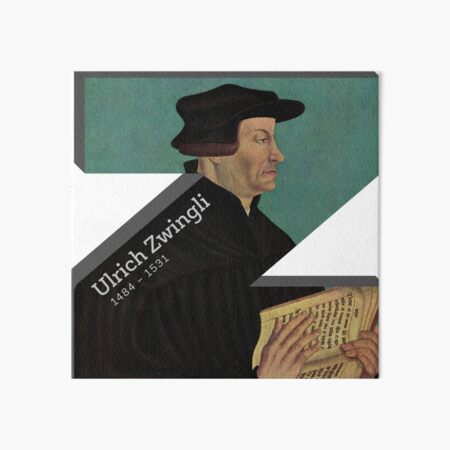 Ulrich Zwingli Art Board Print