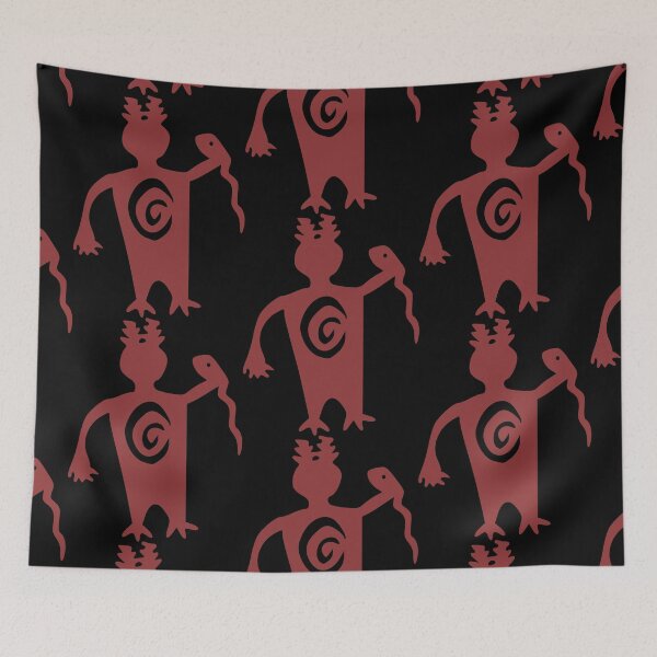 Item preview, petroglyph shaman designed and sold by petroglyphe.