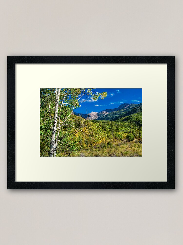 Thumbnail 1 of 7, Framed Art Print, Looking Back On Independence Pass designed and sold by nikongreg.
