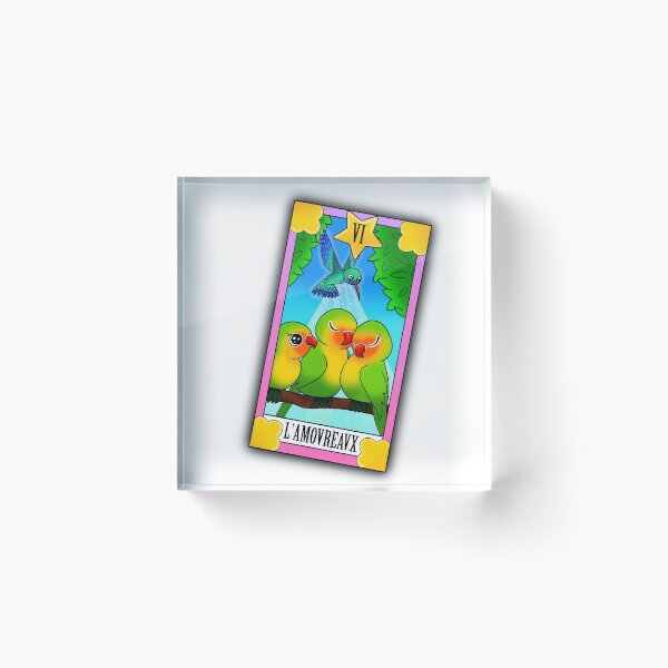 Item preview, VI - L’Amoreavx Tarot Card designed and sold by Pinkatzinha.