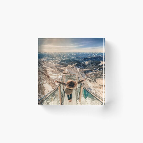 Item preview, Girl on top of the world. Best mountains view designed and sold by alexstreinu.