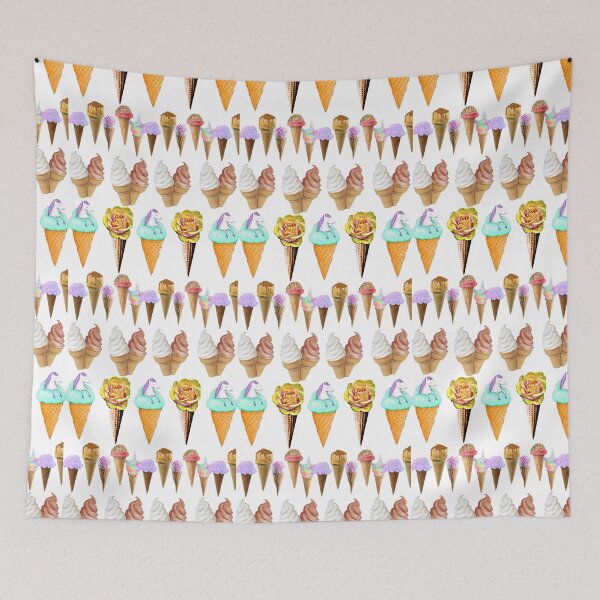 Item preview, Ice cream unicorns designed and sold by l0tusfl0wer.