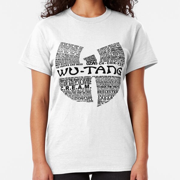 CREAM Lyrics Wu Hip Hop T-Shirt Classic T-Shirt