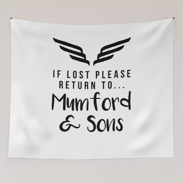 Item preview, If Lost Please Return to Mumford designed and sold by mumfordfans.