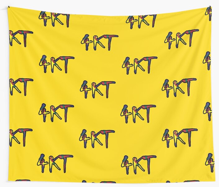 "4KT Hip Hop Gang Colored Youngboy" Tapestry by FabloFreshcoBar | Redbubble