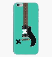 Vinilo o funda para iPhone Guitarra verde de Michael