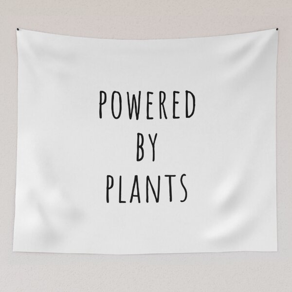 Item preview, Powered by plants designed and sold by bainermarket.