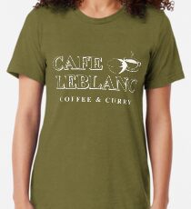 Camiseta de tejido mixto Cafe Leblanc