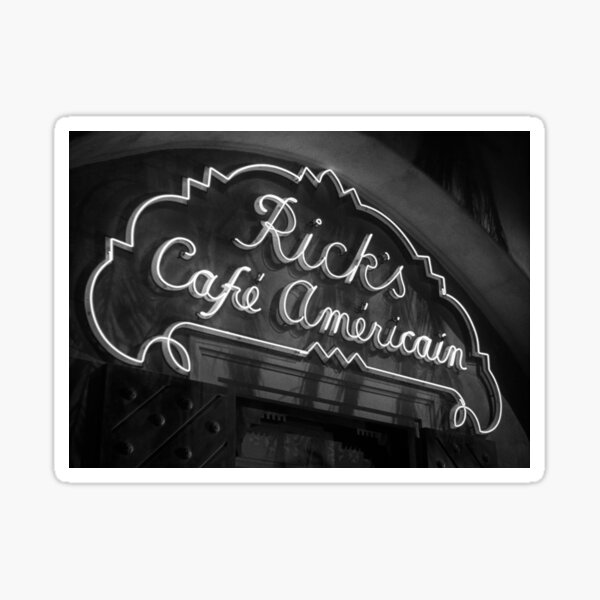 Casablanca Sticker