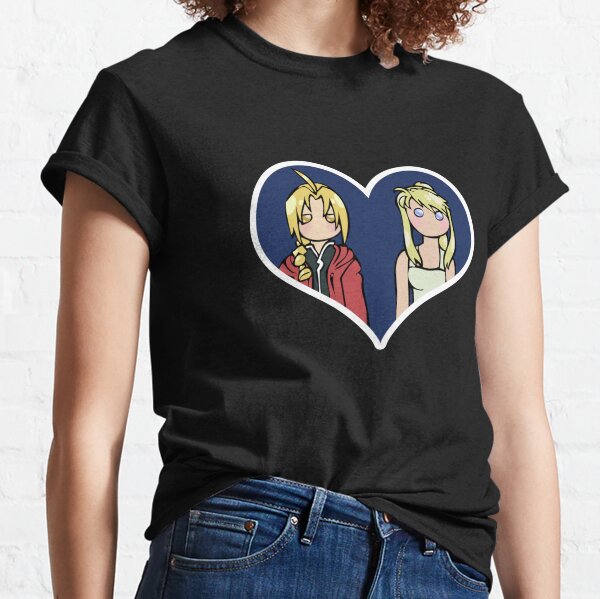Edward and Winry - shipping dolls Classic T-Shirt