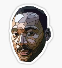 Martin Luther King MLK Digital Pop Art Geometric Sticker