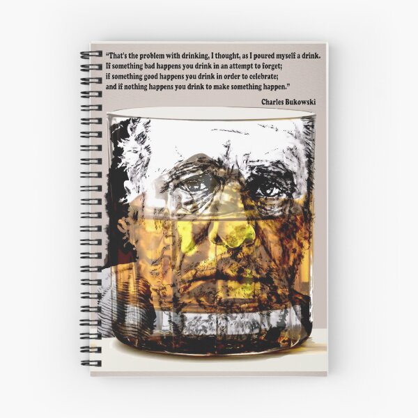 Item preview, BUKOWSKI about drinking designed and sold by ARTito.