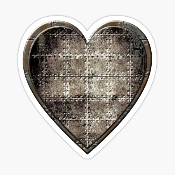 Steampunk Heart Sticker