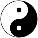 Yin And Yang Tai Chi Symbol Greeting Card By Rbent Redbubble