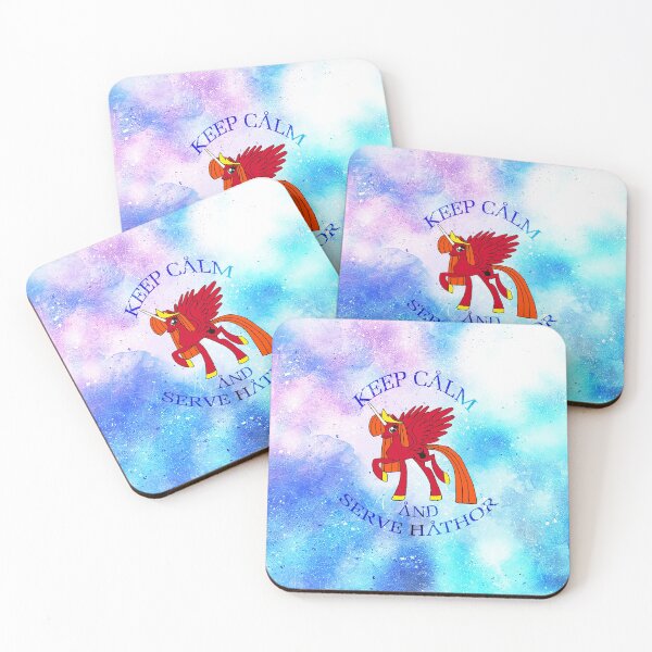 Item preview, Keep Calm and Serve Hathor Pony designed and sold by NatLeBrunDesign.