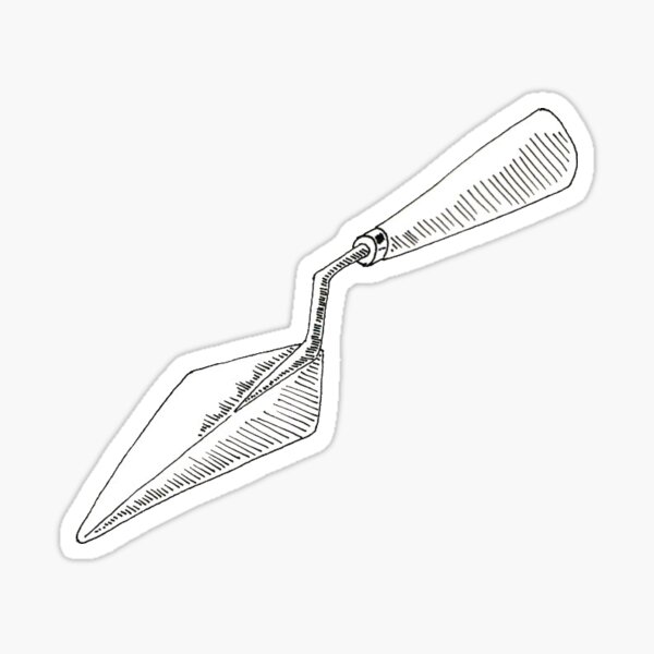 Trowel Sticker