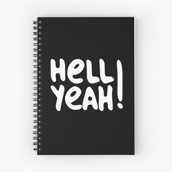 Item preview, Hell Yeah! Black and white designed and sold by Latte Design.