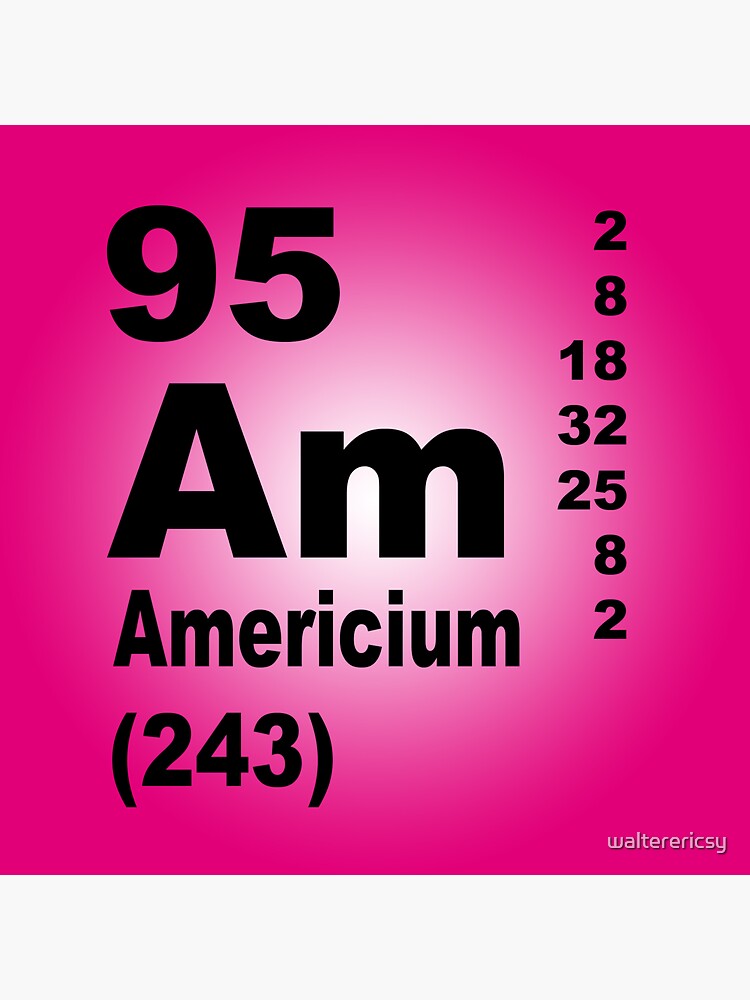 americium-periodic-table-of-elements-sticker-by-walterericsy-redbubble