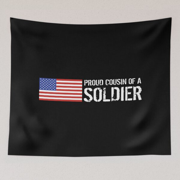 Item preview, Proud Cousin of a Soldier designed and sold by Jared Davies.