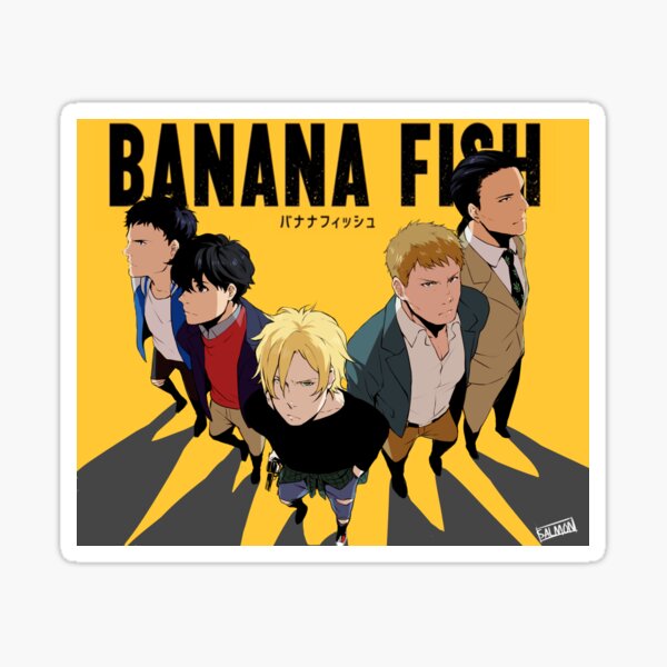 Banana Fish Characters Sticker Set – Shadow Anime