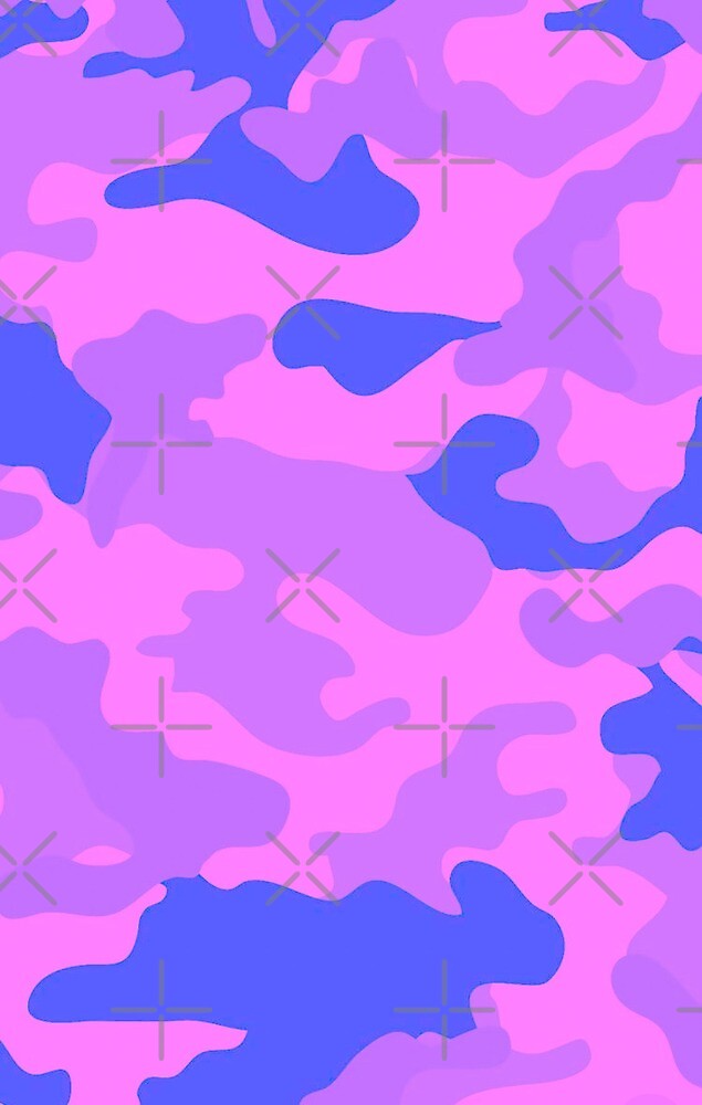 "pink camo" by madlaw Redbubble