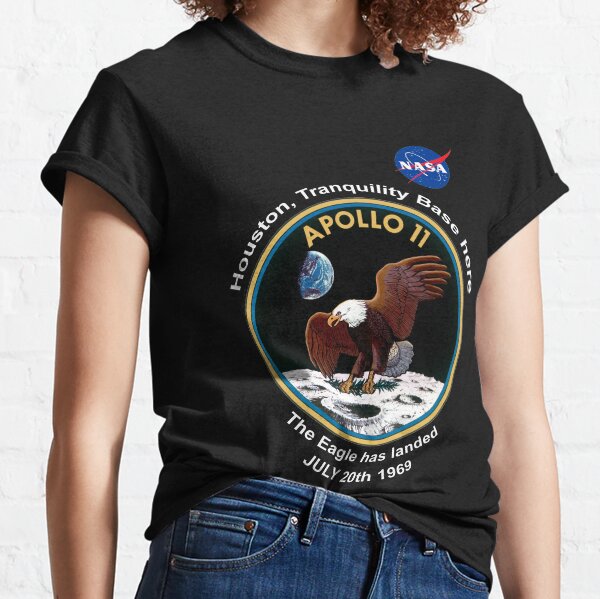 NASA Apollo The Eagle has landed Classic T-Shirt
