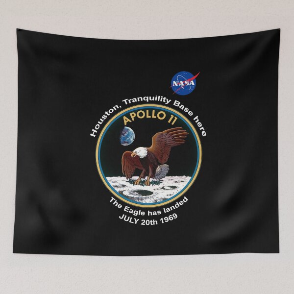 Item preview, NASA Apollo The Eagle has landed designed and sold by Merch-Tees.