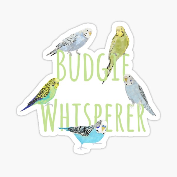 Item preview, Budgie Whisperer designed and sold by Amy Hadden.
